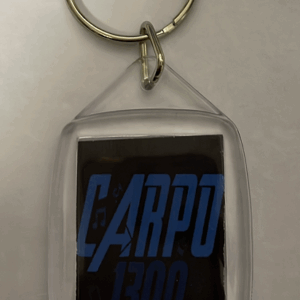 Carpo1300 Navy/Sky/Royal Branded Keyring